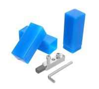Hoement 2 Set Thread Extractor Tool Broken Valve Screw Extractor Steel Silver for Valves and Nipple, Professional Water Pipe Maintenance, Necessary Tools