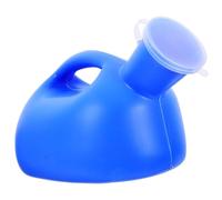 Hoement 2000Ml Portable Spill Proof Urine Bottle with Lid for Elderly Men, Thickened Large Capacity Plastic Urinal Suitable for Bedridden Use and Nighttime Bathroom Safety