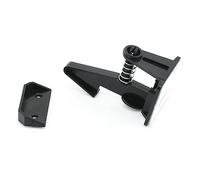 Hoement 20pairs Boy Girl Drawer Cabinet Locks for Boys and Girls Black Latches for Home Use Easy to Install for Kitchens Bathrooms and Bedrooms