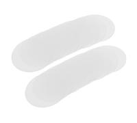 Hoement 20PCS 2.5 Inch Flat Curved PC Plastic Downlight Diffuser Plates Soft Light Shading Covers for Recessed LED Ceiling Spotlights and Pendant Lamp Accessories