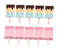 Hoement 20pcs Drawer Type Candy Boxes Ice Cream Shaped Storage Cases for Wedding Party Favor Packing in Blue and Pink