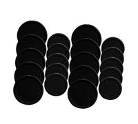 Hoement 20pcs Kazoo Flute Membranes Diaphragm Replacement for Kazoo Flute Accessories
