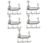 Hoement 20pcs Reliable Violin Fine Tuners Violin Metal Tuning Adjusters Simple Design for String