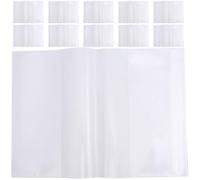 Hoement 20pcs Reusable Waterproof Pp Book Covers Anti-Scratch and Break-Proof Protection, Book Protector for Textbooks and Paperbacks, Back to School Decor for Students