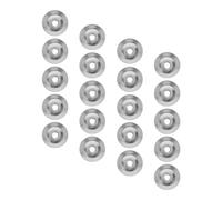Hoement 20pcs Stainless Steel Flute Washer Fixing Screw Gasket for DIY Instrument Repair Music Studio Parts Accessories Essential for Flute Players Tool Kit