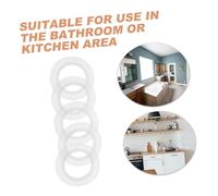 Hoement 20pcs Transparent O-ring Seal Gasket Kit for Basin Waste Drain Leak-resistant Rubber Seals for Bathroom and Kitchen Sink Bathtub Drain Stopper Replacement Leak Prevention