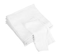 Hoement 24pcs Cotton Hand Towels Square Soft Absorbent Bathroom Guest Towels for Hotel Salon Restaurant Disposable Cleaning Cloths