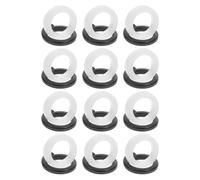 Hoement 24Pcs Guitar Tuner Washers Plastic Gaskets Acoustic Electric Guitar Tuner Spacers Sturdy Replacement Parts for Musical Instrument Accessories
