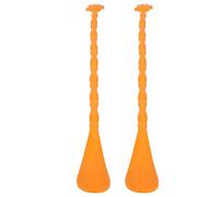 Hoement 2pcs 2-in-1 Tool Long Handle Back Scratcher Plastic with Comfortable Grip Won't Skin for Home and Office Use Suitable and Adults