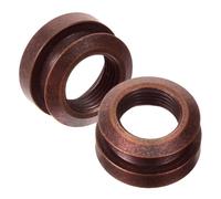 Hoement 2pcs Acoustic Guitar End Pin Strap Button Locks in Copper for Efficient Connection and Precision Fit, Suitable for Recordings and Live Performances by Professional Musicians