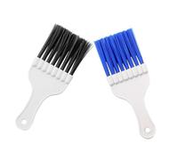 Hoement 2pcs Air Conditioner Condenser Fin Brush Fin Comb for Air Conditioning Cleaning Tool Refrigerator Coil Brush Cleaning