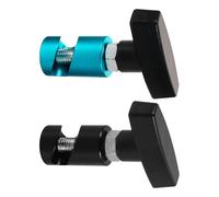 Hoement 2pcs Aluminum Alloy Hood Struts Lift Support Clamps for Engine Hood and Tailgate, Protection and Stable Support Tool for Car Maintenance