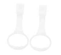 Hoement 2pcs Baby Pull up Rings for Playpen and Crib, Lightweight Portable Nursery Pull Rings Made of Sturdy Pp Material, for Travel on The Go Use with Infants and Babies