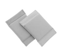 Hoement 2pcs Camera Storage Bag Camera Bag Dividers Reusable Shockproof Padded Impact-Resistant Materials Silver for Travel and Outdoor Photography