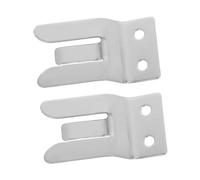 Hoement 2pcs Car Microphone Clip Holder for Cb with Firm Grip -shake Stability Space-saving Design Compatible with Various Vehicle Models for Clear Calls