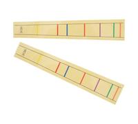 Hoement 2pcs Cello Fingerboard Stickers for Position Markers Removable Instrument Stickers Cello Accessories for Beginners Learning Aid