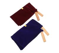 Hoement 2pcs Dedication Bag Velvet Bag Offering Holder Holy Communion Decorations Baptism Baptism Party Decorations
