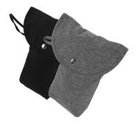 Hoement 2pcs Diaper Storage Bag Nappy Changing Bag for Boys and Girls Toiletry Organizer Pouch Small Cloth Diaper for Travel Nursing