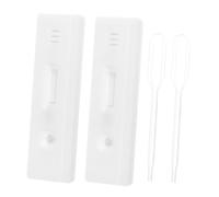 Hoement 2pcs Early Detection Pig Pregnancy Test Strips for Farm Animals Reliable Results, White Abs Material Disposable Tester for Everyday Breeding Management and Farm Environments