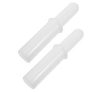 Hoement 2pcs Efficient Meat Grinder Rod Plastic Tamper Pusher for Manual Meat Grinders Sausage Stuffer Replacement Parts for Home Use