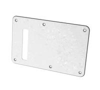 Hoement 2pcs Electric Guitar Pickguard Tremolo Cavity Cover with Screws Back Plate Protector Replacement for Beginner Guitarists