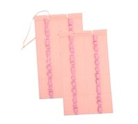 Hoement 2pcs Folding Drumstick Organizer Karate Belt Display Rack Portable Felt Wall Holder for Martial Arts Taekwondo Wrestling Percussion Sticks Storage Bag Multi-use Compact Carrier for