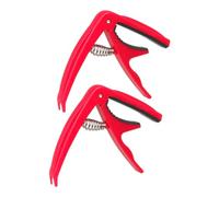 Hoement 2pcs Guitar Capo for Acoustic Classical Tension Adjustable Clamp for Easy Key Changes Guitar Accessory