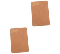 Hoement 2pcs Guitar Fixed Pad Cowhide Non-slip Playing Tool for Instrument Practice Suitable for Pipa Erhu and Other Musical Instruments