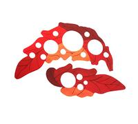 Hoement 2pcs Guitar Pickguard Scratch Plate Soundhole Cover for Acoustic Guitar Beginners