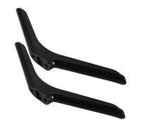 Hoement 2pcs Heavy Duty Tv Stand Base Replacement for LCD LED Tvs Stable Pedestal Feet with Screws Compatible Vertical Monitor Stand for Table and Desk Use