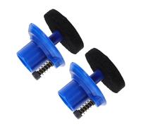 Hoement 2pcs Hi Hat Cymbal Holder Drum Hardware Jazz Drum Parts Cymbal Support Pad for Low Volume