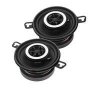 Hoement 2pcs Hifi Coaxial Car Speakers with Dome Tweeter Fit for Vehicle Audio Stereo System Quick Installation Car Horn Sound Enhancer for Electric Motorcycles