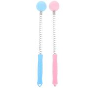 Hoement 2pcs Manual Beat Massagers: Hammer Manual Body Massage Hammer Back Knock Long Handheld Massage Tool for Back Pain Assorted Color
