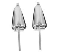 Hoement 2pcs Metal Drum Hoops Lug Ear Hooks Connector for Snare Drum Lugs Replacement Drumming Accessories Set