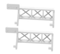Hoement 2pcs Microwave Door Handle Replacement - Sturdy Support Rod And Switch Mechanism Compatible With Diverse Microwave Ovens