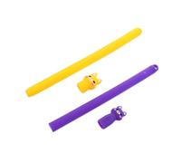 Hoement 2pcs Pen Nonslip Protective Cases for Pencil Anti- Comfortable Grip for Writing and Drawing