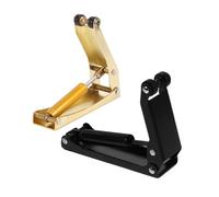 Hoement 2pcs Piano Lid Bumper Gold and Black Hydraulic Piano Fallboard Decelerator for Upright Slow Soft Close Keyboard Cover Protection Preventing Boy Girl from Injury during Practice