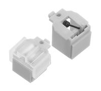 Hoement 2pcs Replacement Stylus Needle for Record Player Turntable High Sensitivity Vinyl Cartridge Needle Compatible with Atl Easy Installation Precise Audio Restoration for Vinyl Records