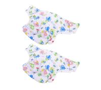 Hoement 2pcs Reusable Adult Incontinence Cloth Diapers with Adjustable Snap Closure, Leakproof Protection and Large Diaper Pocket, Polyester Material for Elderly and Disabled Individuals
