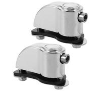 Hoement 2pcs Snare Drum Metal Lugs Percussion Accessories Replacement for Drum Kit Parts with Precision Tuning and Stable Connection for Studio Band Practice