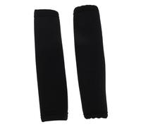 Hoement 2pcs Soft Stroller Handlebar Sleeve with Hook Loop Closure Removable Pram Grip Covers for Pushchair Winter Stroller Handle Replacement Protector