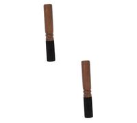 Hoement 2pcs Tibetan Singing Bowl Stick Small Buddha Sound Bowl Striker for Meditation Gong Nepalese Buddha Stick for Tibetan Singing