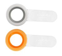 Hoement 2pcs Toilet Lid Lifters with Handle for Home Bathroom Small Lightweight Install Toilet Seat Accessories to Avoid Direct Contact Suitable for Elderly and Practical and Hygienic