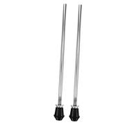 Hoement 2pcs Tom Drum Bracket Stand Metal Drum Holder for Percussion Instruments Easy to Install and Clean for and Practice