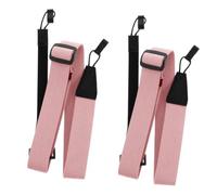Hoement 2pcs Ukulele Strap Stripe Cloth Ukulele Straps Instrument Accessories for Concert and Left Handed