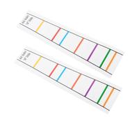 Hoement 2pcs Violin Handle Stickers Position Markers for Beginners Violin Finger Guide Fretboard Scale Stickers Accurate Placement Aid for