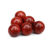 Hoement 2pcs Wooden Hand Exercise Balls Fitness Ball for Elders, Improve Strength and Manual Dexterity, Natural Wood Material, Compact Size for Hand Therapy