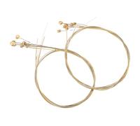 Hoement 2set Lyre Harp 7 String Replacement Metal Strings Kit for Lyre Harp Maintenance and Repair with Pure Tonal Quality and Enhanced Resistance, Suitable for Daily Practice