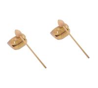Hoement 2sets Wooden Percussion Buddhist Musical Instrument for Meditation and Early Education Sound Wooden for Temple Use Double Design