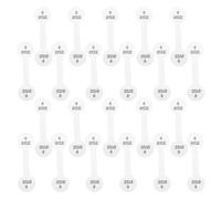 Hoement 300pcs Writable White Paper Jewelry Tags Stickers for Ring Pricing with Identification, Small Label Stickers for Indoor and Covered Retail Environments